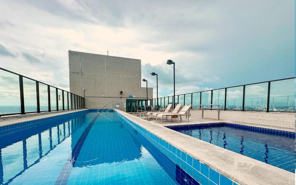Flat Beach Class Excelsior - Em Frente Ao Shopping Riomar Recife Exterior foto