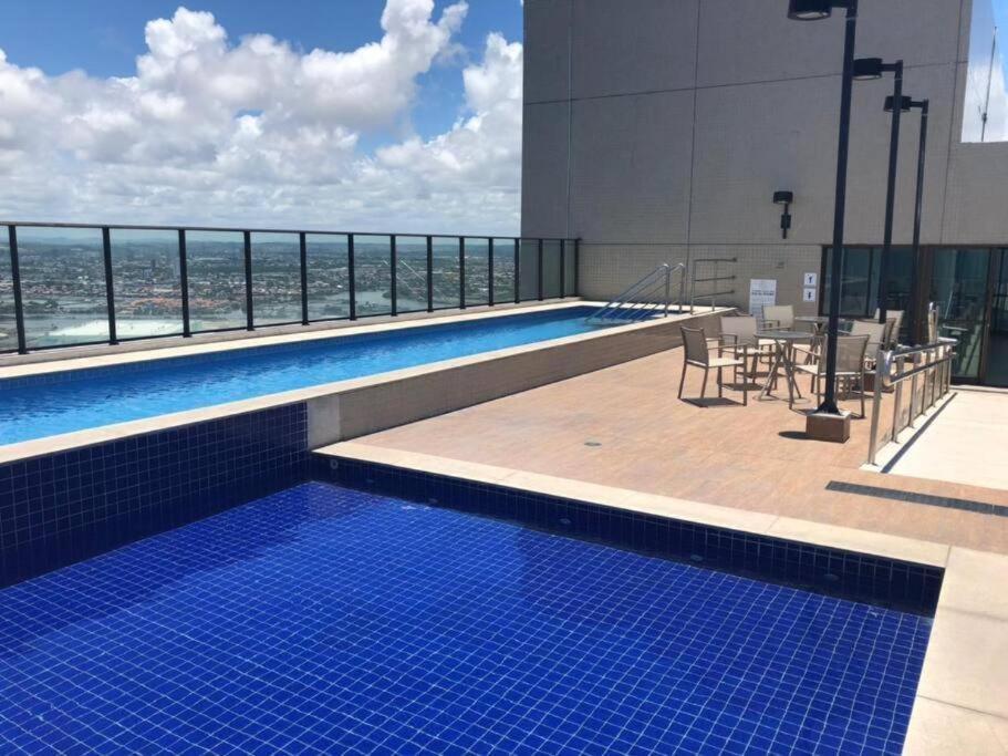 Flat Beach Class Excelsior - Em Frente Ao Shopping Riomar Recife Exterior foto