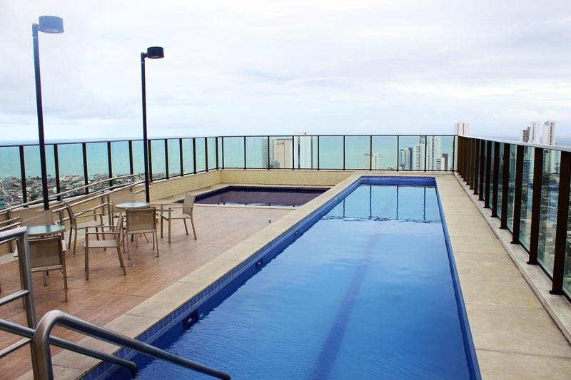 Flat Beach Class Excelsior - Em Frente Ao Shopping Riomar Recife Exterior foto